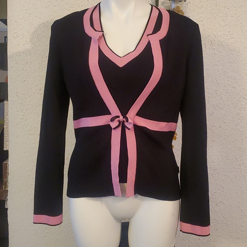 BCBG Tank and sweater set